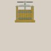 Canvas Tote with Contrasting Handles Thumbnail