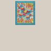 Canvas Tote with Contrasting Handles Thumbnail